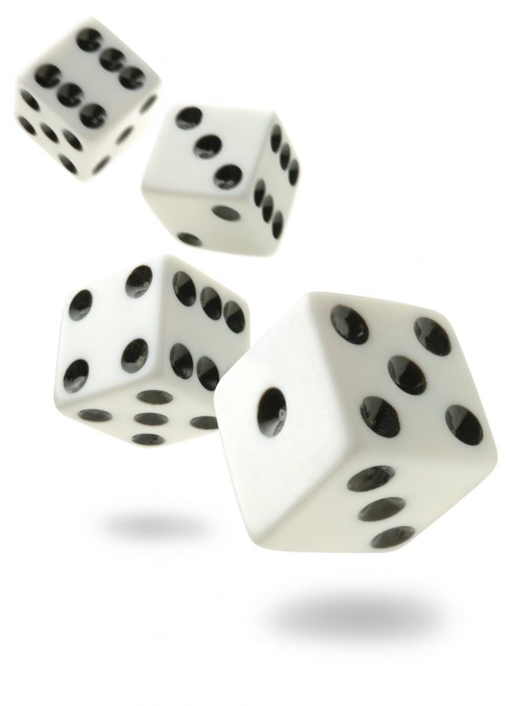 Title: Rolling 4 dice in Game version A