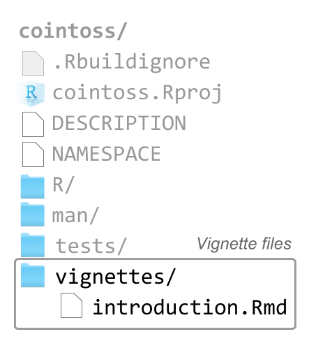 Structure of vignette files